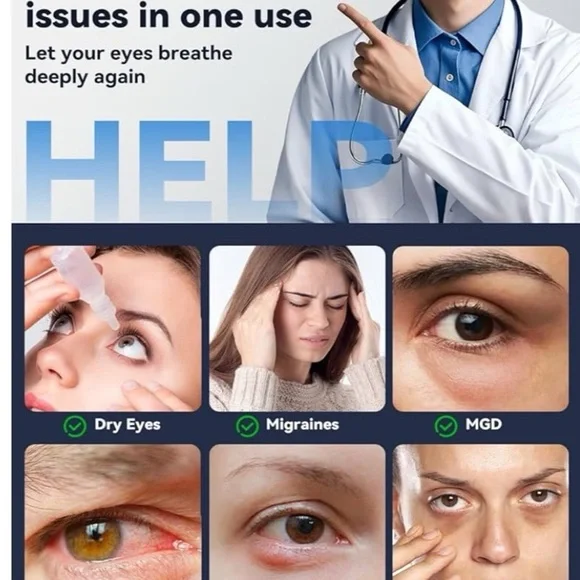 Dr.Auth Heated Eye Mask - Comfort Blue - Picture 3 of 9